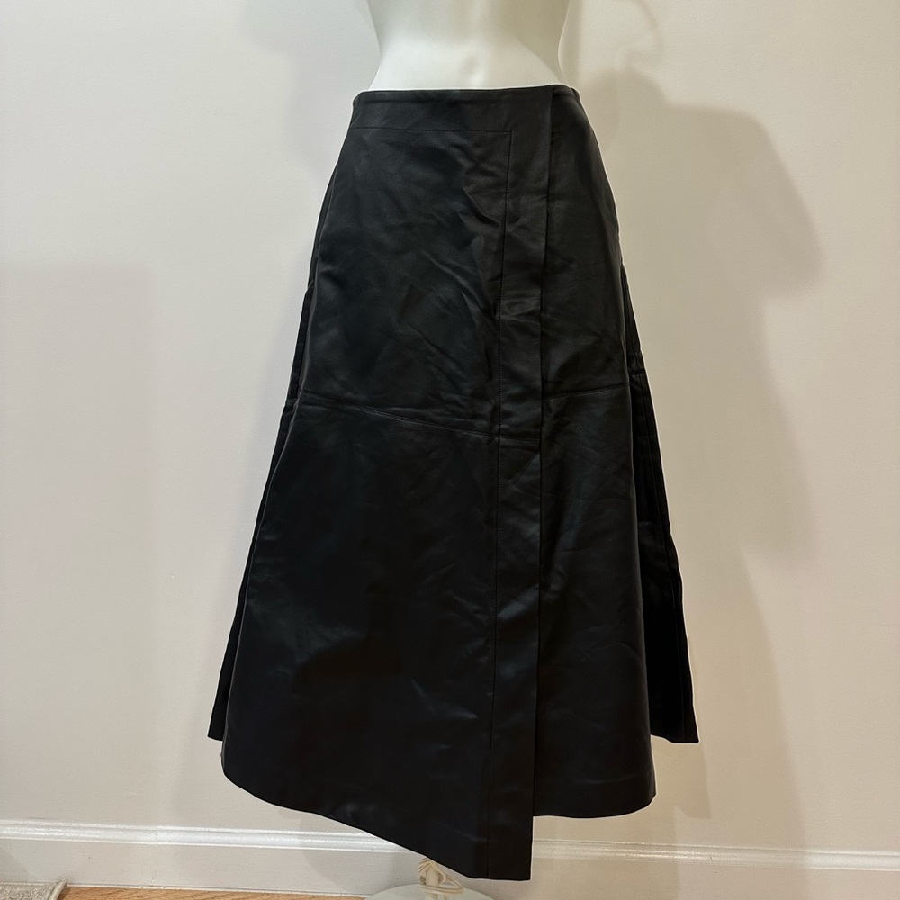 Beautiful PU leather skirt